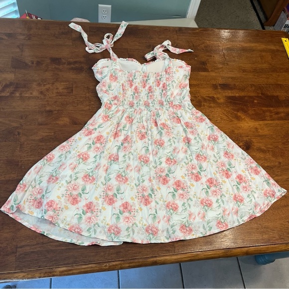 Altar’d State Floral Pink and White womens Dress size small - Picture 3 of 8